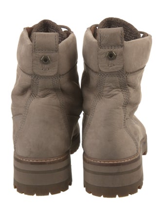 Timberland Suede Combat Boots