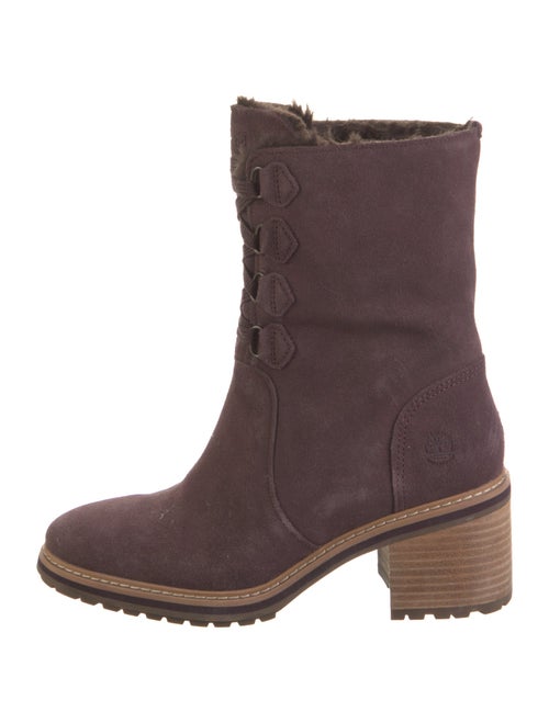 Timberland Suede Combat Boots