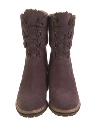 Timberland Suede Combat Boots