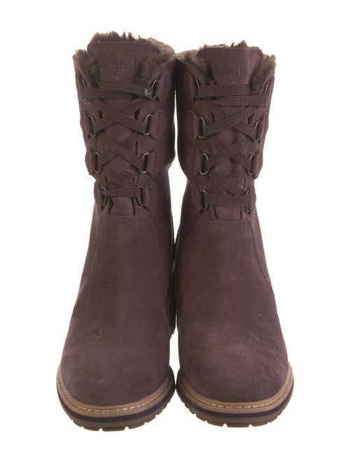 Timberland Suede Combat Boots