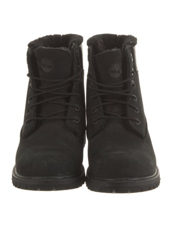 Timberland Suede Printed Combat Boots