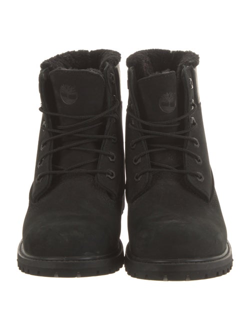 Timberland Suede Printed Combat Boots