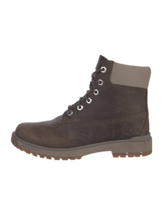 Timberland Leather Combat Boots
