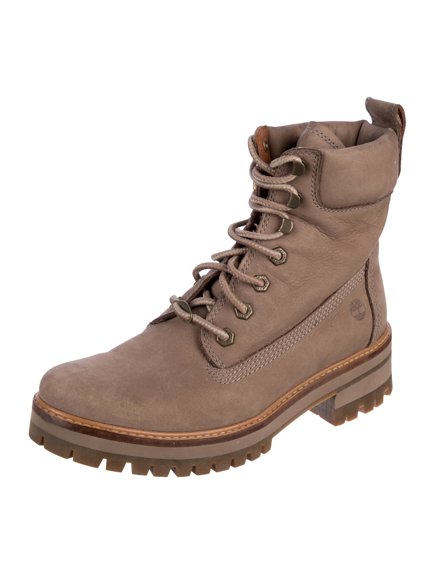 Timberland Suede Combat Boots