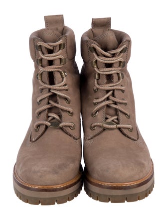 Timberland Suede Combat Boots