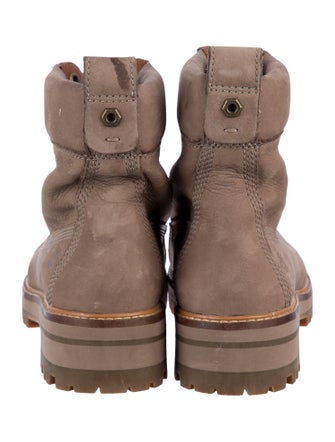 Timberland Suede Combat Boots