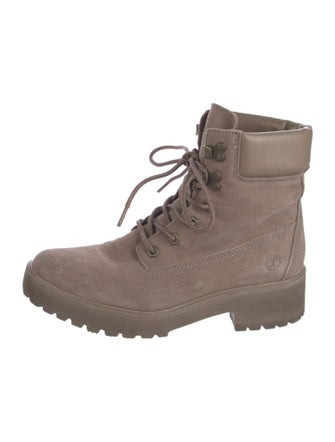 Timberland Suede Combat Boots