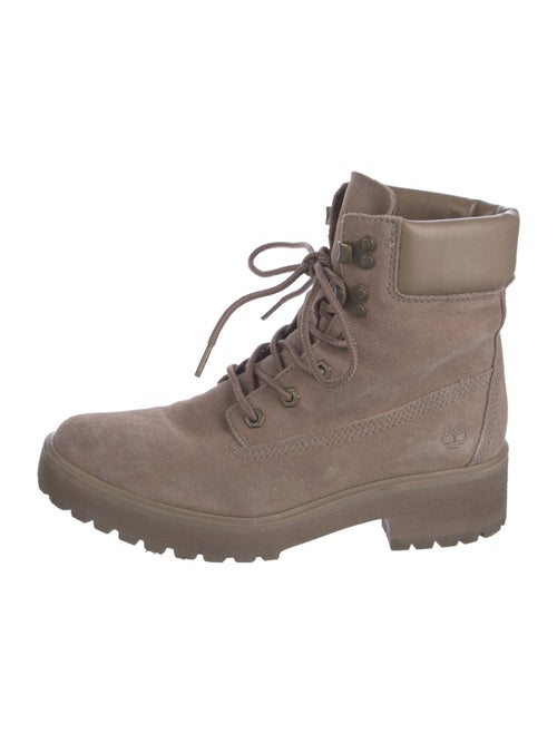 Timberland Suede Combat Boots