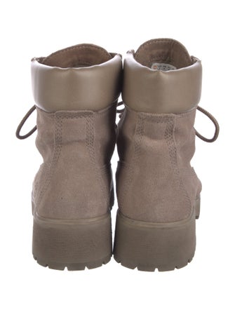 Timberland Suede Combat Boots