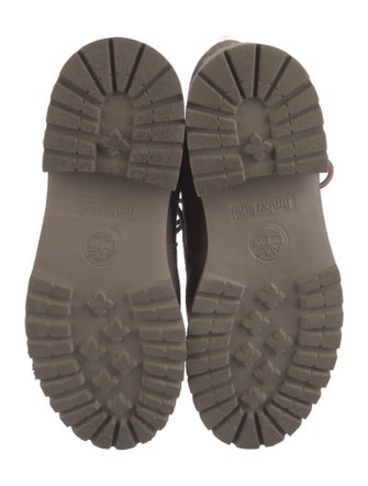 Timberland Suede Combat Boots