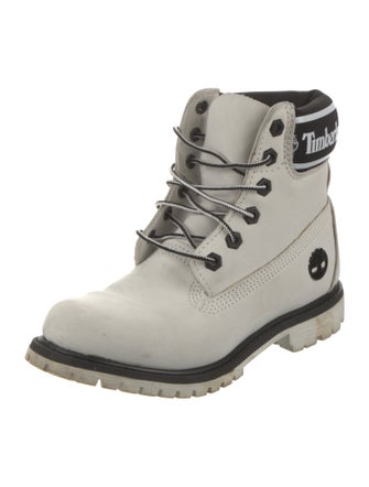 Timberland Suede Printed Combat Boots