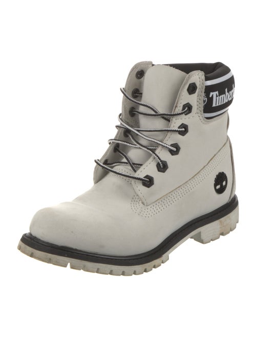 Timberland Suede Printed Combat Boots