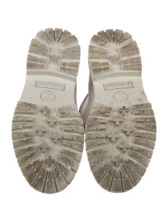 Timberland Suede Printed Combat Boots