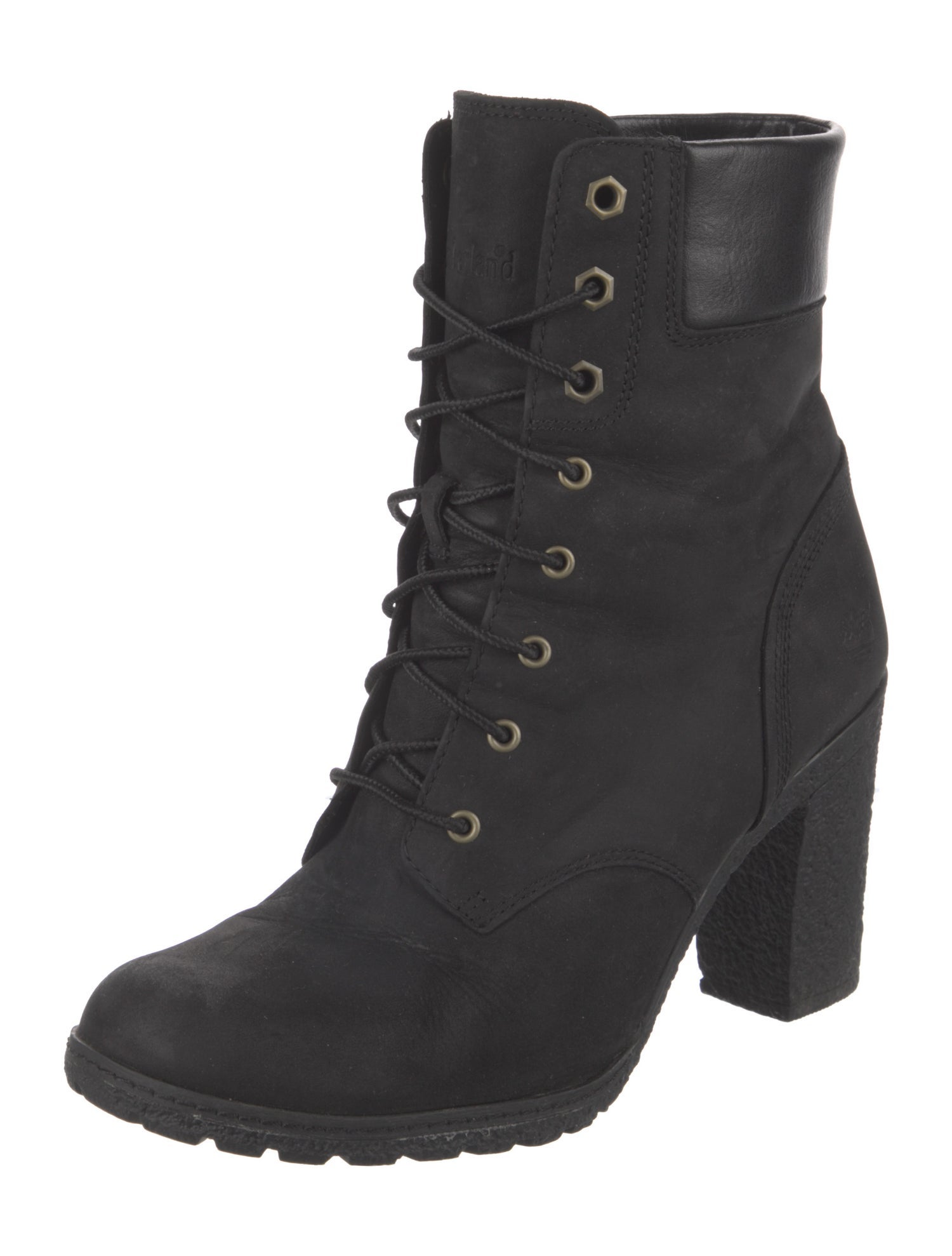 Timberland Suede Lace-Up Boots