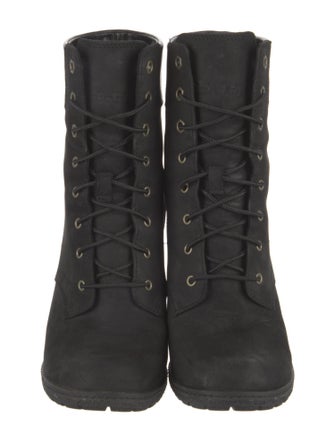 Timberland Suede Lace-Up Boots