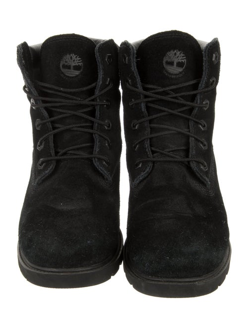 Timberland Suede Combat Boots