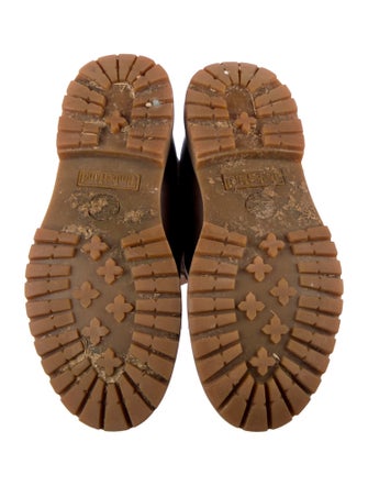 Timberland Leather Printed Lace-Up Boots