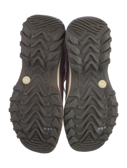 Timberland Suede Fur Trim Hiking Boots