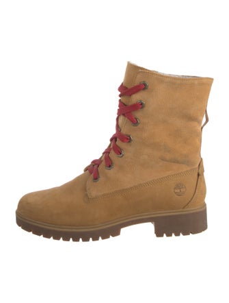 Timberland Suede Combat Boots