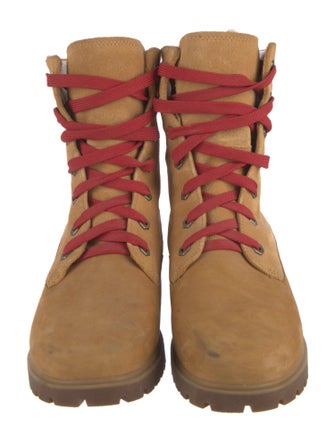 Timberland Suede Combat Boots