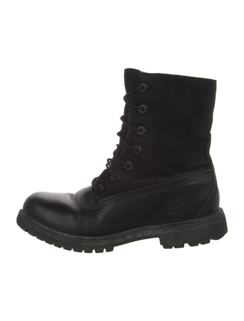 Timberland Leather Combat Boots