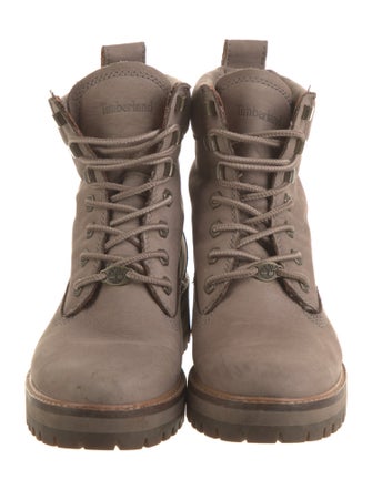 Timberland Suede Combat Boots
