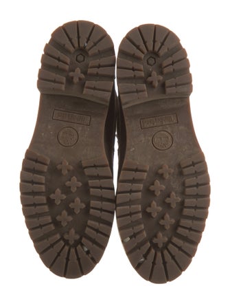 Timberland Suede Combat Boots