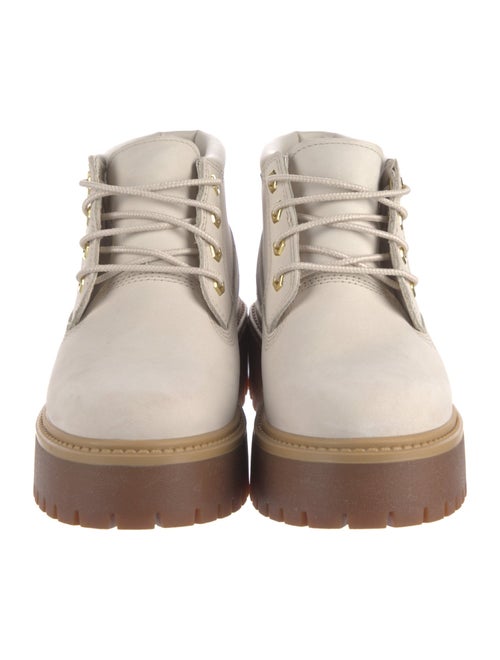 Timberland Suede Combat Boots