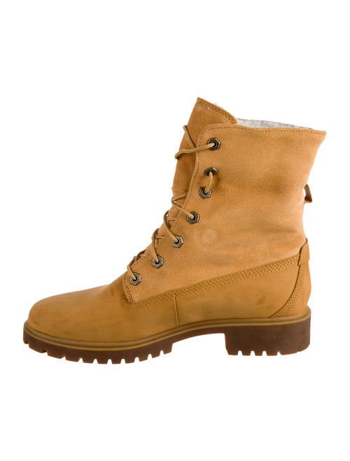 Timberland Suede Printed Combat Boots