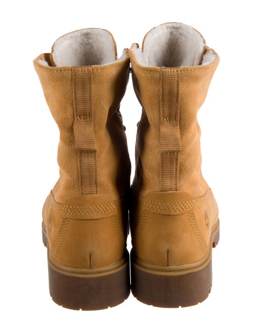 Timberland Suede Printed Combat Boots