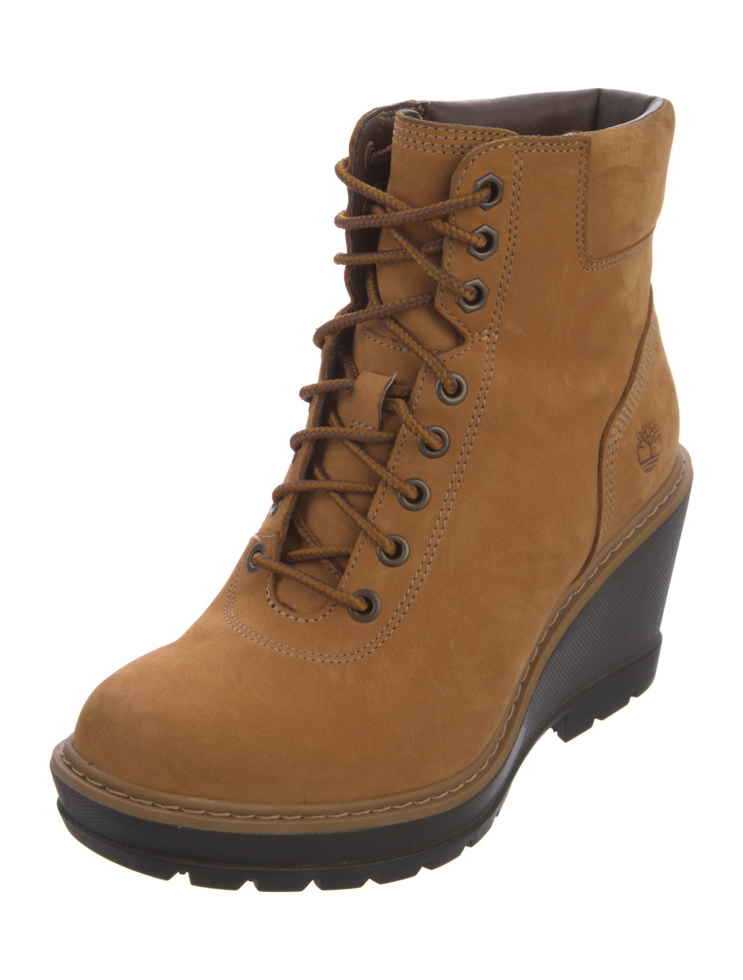 Timberland Suede Lace-Up Boots