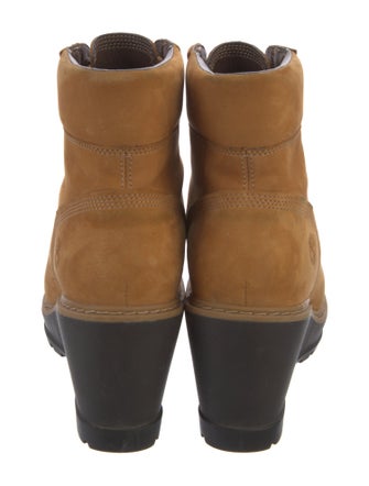 Timberland Suede Lace-Up Boots