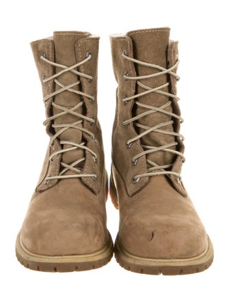 Timberland Suede Lace-Up Boots