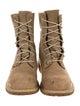 Timberland Suede Lace-Up Boots
