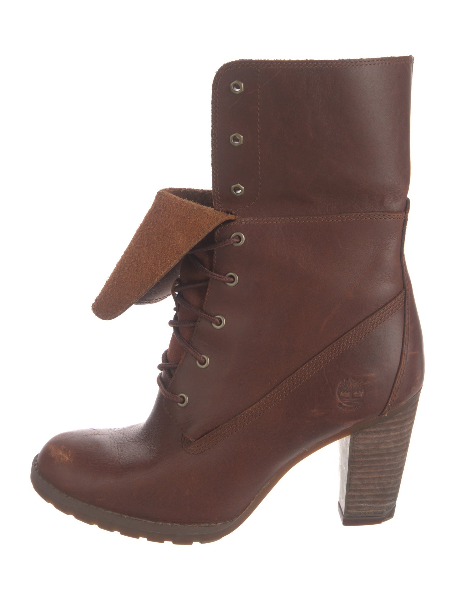 Timberland Leather Lace-Up Boots