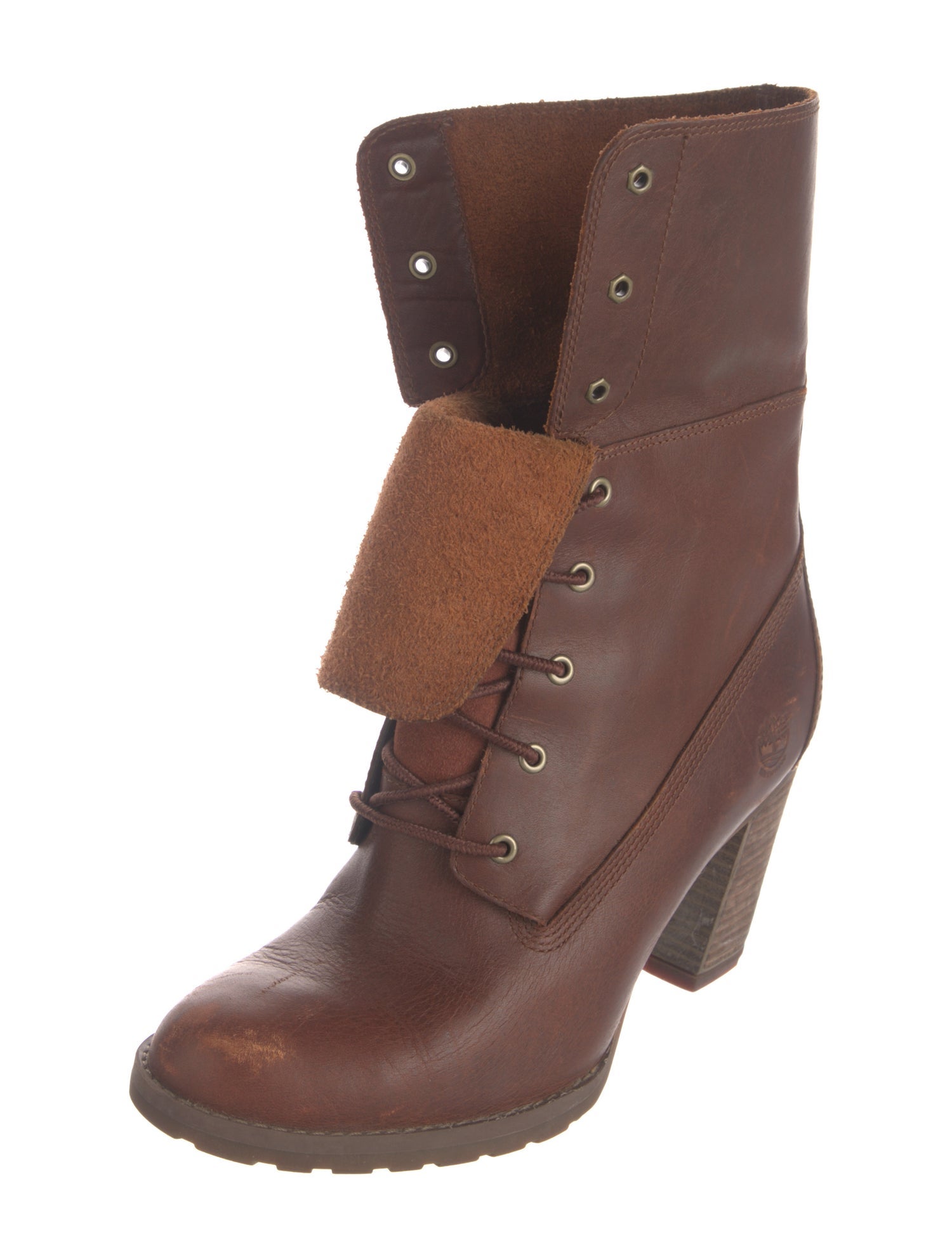 Timberland Leather Lace-Up Boots