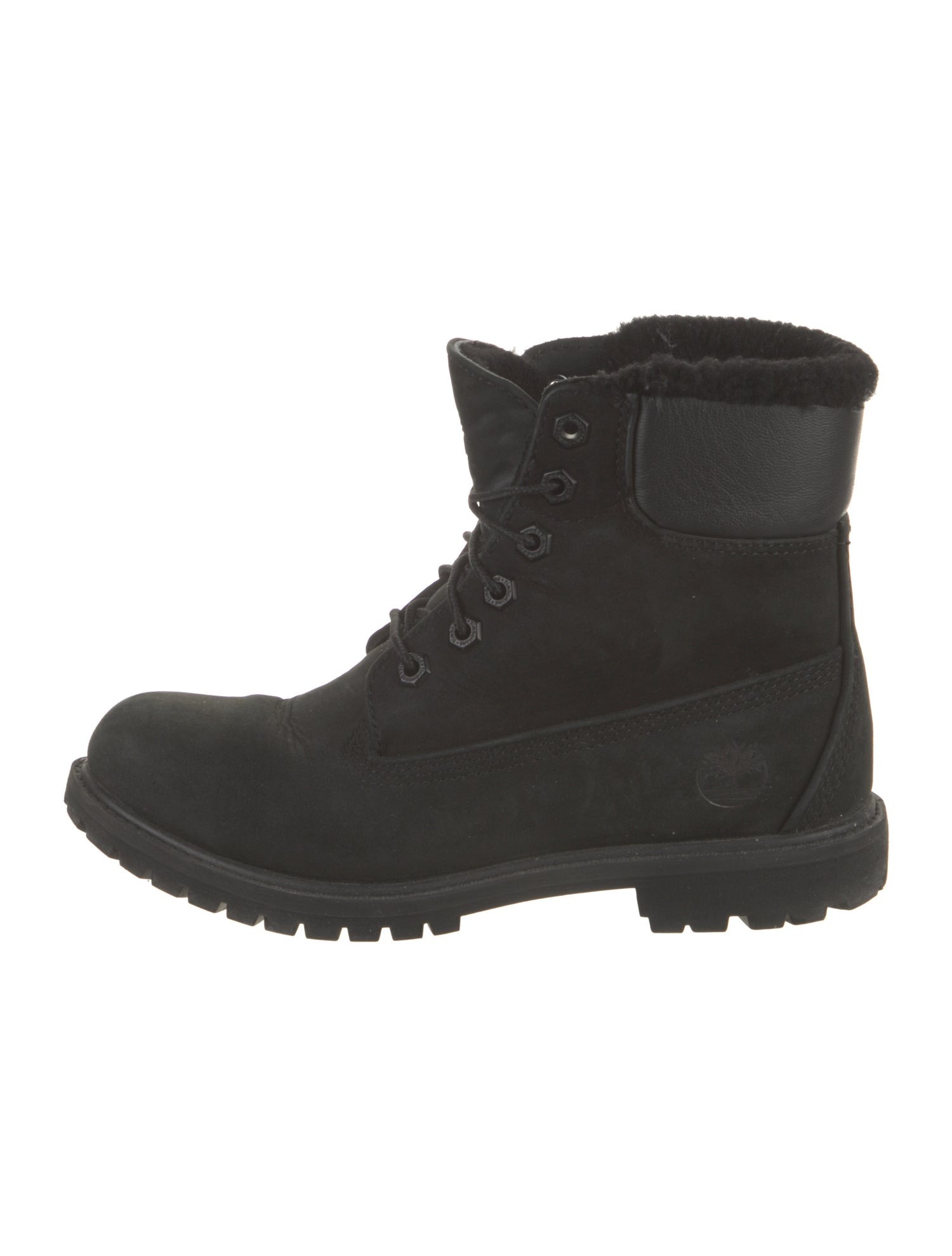 Timberland Suede Printed Combat Boots