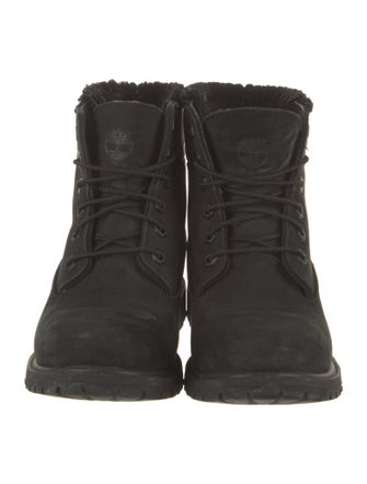 Timberland Suede Printed Combat Boots