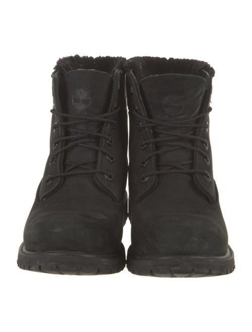 Timberland Suede Printed Combat Boots