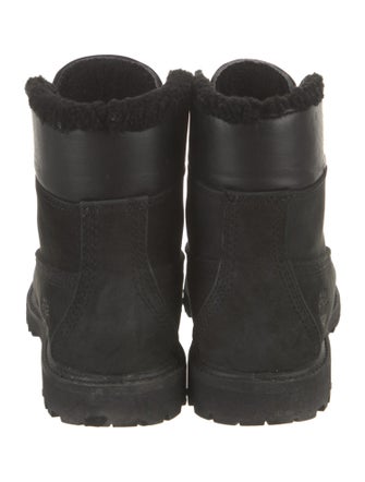 Timberland Suede Printed Combat Boots