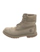 Timberland Suede Combat Boots