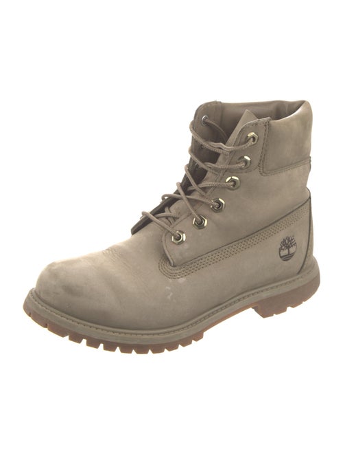 Timberland Suede Combat Boots