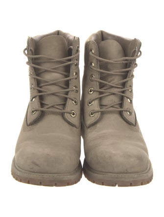 Timberland Suede Combat Boots