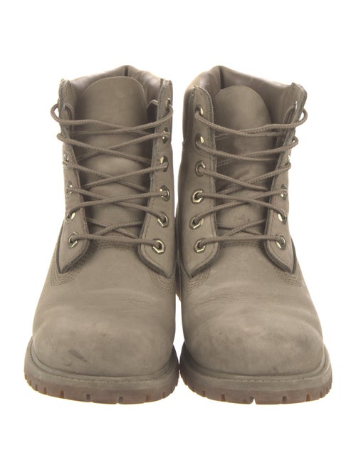 Timberland Suede Combat Boots