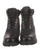Timberland Leather Printed Combat Boots
