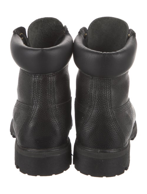 Timberland Leather Printed Combat Boots