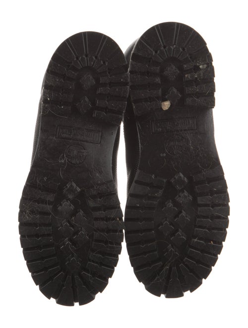 Timberland Leather Printed Combat Boots