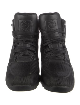 Timberland Camel Leather Lace-Up Boots