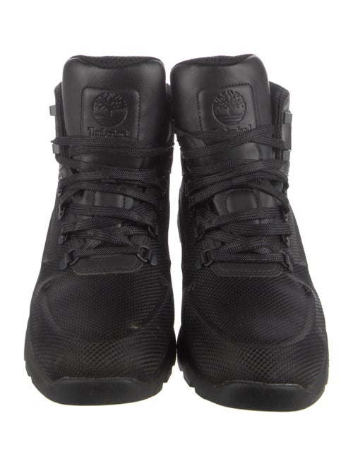 Timberland Camel Leather Lace-Up Boots