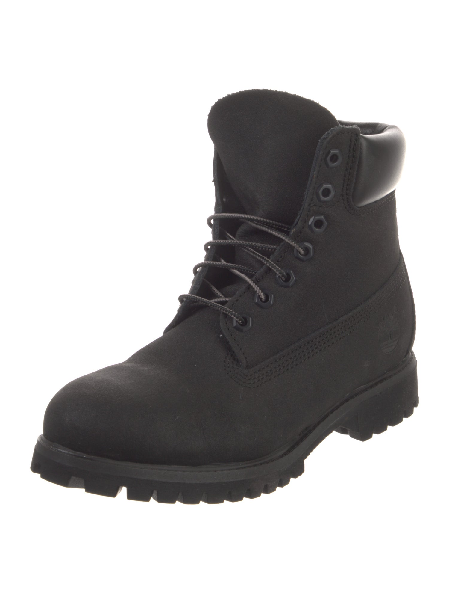 Timberland Suede Leather Trim Embellishment Hiking Boots